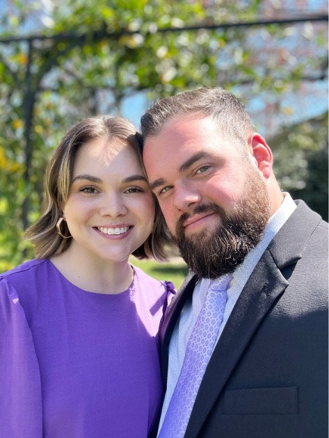 acj recipient annmarie with husband